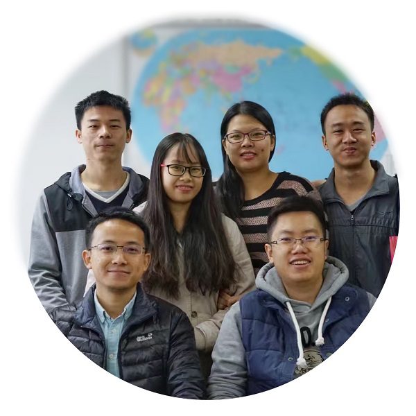 Equipe en Chine